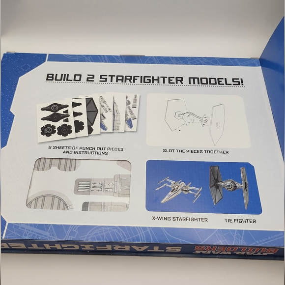 Disney Star Wars Boulders Star fighters Book and Models NWT - Picture 10 of 11